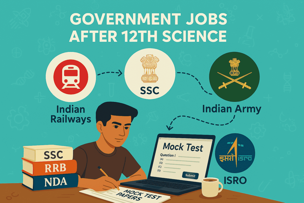 Government Competitive Exams After 12th Science